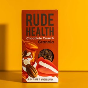 Grumpy Budapest merch - Prémium csokoládés granola- Rude Health Chocolate Crunch 400g
